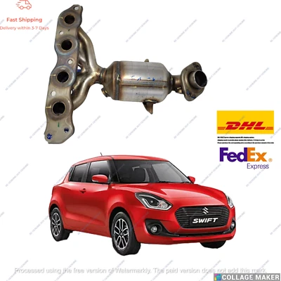 Каталитический преобразователь коллектора 14110m68p00 подходит для Suzuki Swift 2018-2021 оригинальный - Изображение 1 из 4