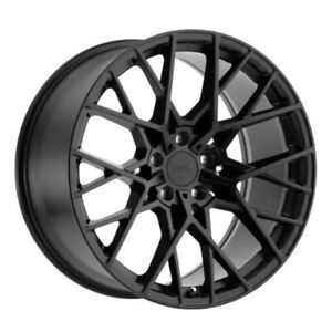 20x8.5 TSW Sebring Matte Black Wheels 5x108 (40mm) Set of 4