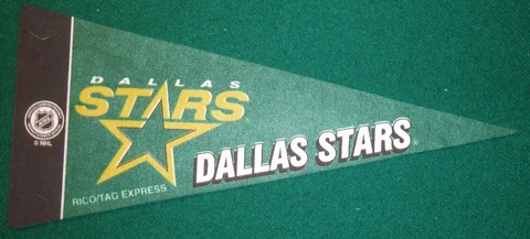 DALLAS STARS NHL MINI PENNANT, NEW & MADE IN USA Cover