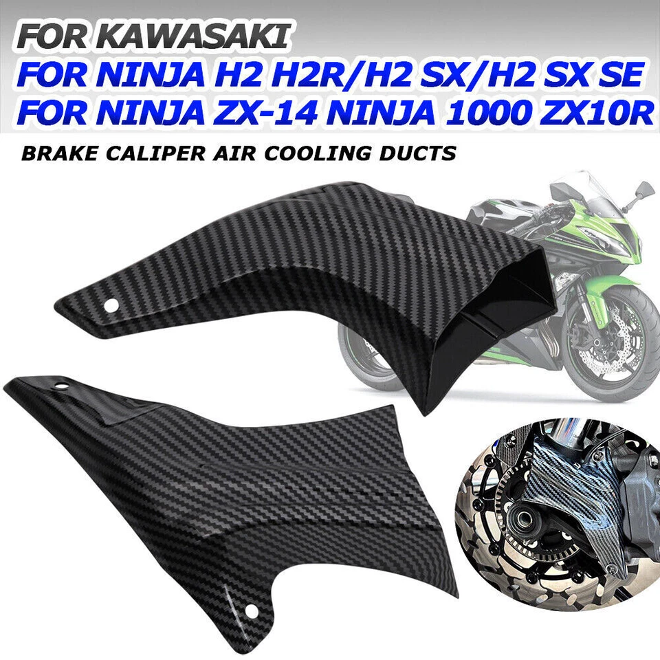 For KAWASAKI Ninja 1000 ZX10R Motorcycle Brake Caliper Air Cooling Ducts Guard — 第 1/4 张图片