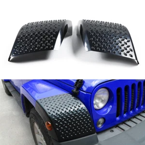 Front Wheel Arch Molding Cover Trim Fit For Jeep Wrangler JK 2007-2017 - Imagen 1 de 4