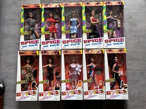 Spice Girls ON TOUR & GIRL POWER Figure Sets 1997-98 Galoob 10 Figs MIB Sealed - Picture 1 of 19