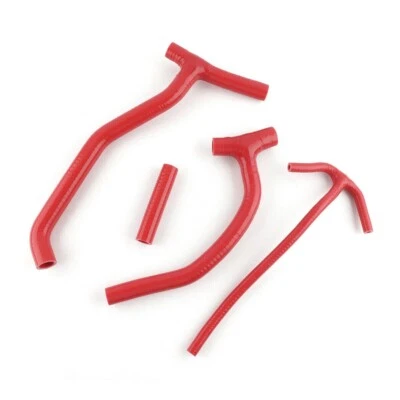 ROJO para HUSQVARNA TE TC SM 410 570 610 Manguera de radiador de silicona de alto rendimiento Foto 1 de 4