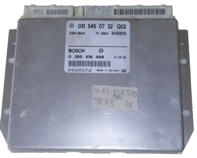 031 545 07 32 abs módulo control freno antibloqueo 2002-2003 mercedes-benz clk320 Foto 1 de 4