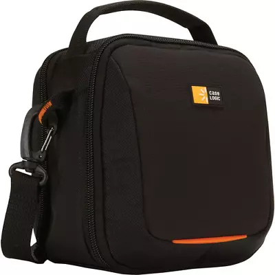 Case Logic SLMC-202 SLR Compact System Camera Medium Kit Nylon Bag (Black) - Image 1 of 4