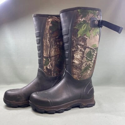 Mens 8 Snake Proof Boots LaCrosse 4x Alpha Waterproof Snake Boots NO BOX - Image 1 of 4