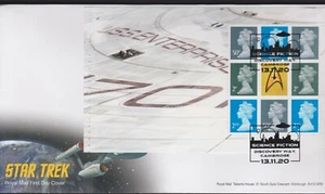 2020 - Star Trek Set of 4 PSB FDCs - Discovery Way, Cambs Pmk - Sent Post Free - Picture 1 of 6