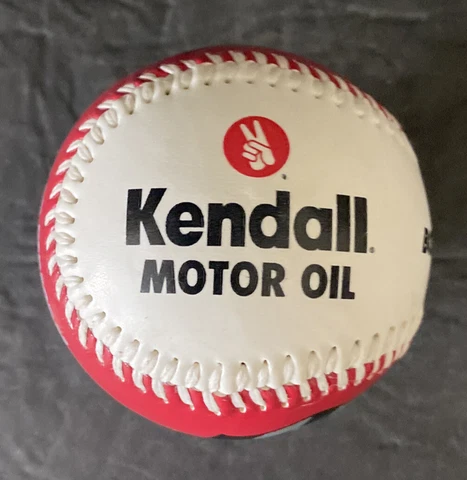 Kendall Motor Oil GT-1  Souvenir Baseball Rare & Unique Cover