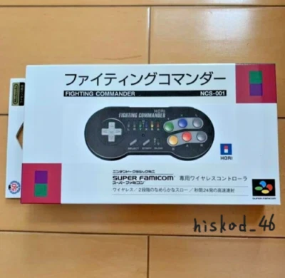 Mando Nintendo Fighting Commander para Super Famicom Classic Mini SNES NCS 1 Foto 1 de 4