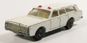 MERCURY POLICE CAR MATCHBOX 55 COMMUTER ESTATE WAGON LESNEY ENGLAND BBO - Picture 1 of 4