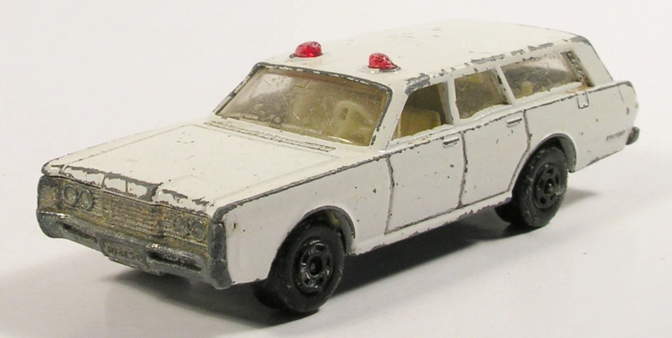 MERCURY POLICE CAR MATCHBOX 55 COMMUTER ESTATE WAGON LESNEY ENGLAND BBO - Image 1 of 1
