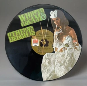 Herb Alpert & The Tijuana Brass: Whipped Cream (3) Vinyl Record Wall Clock - Picture 1 of 3