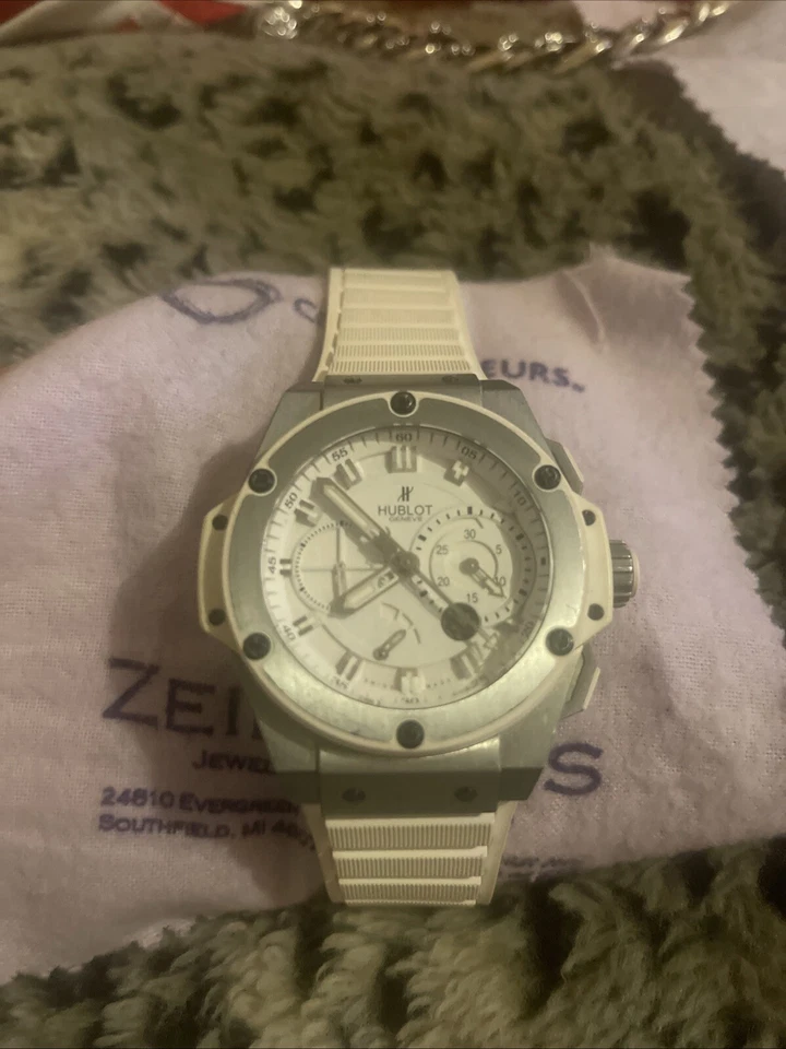 ULTRA RARE Hublot King Power 69/100 Retail On It $28,999💎🔥🥵 - Image 1 of 4