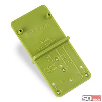 SO-TECH® Ankörn-Schablone Topfband EasyGreen Bohrlehre multifunktional SOTECH