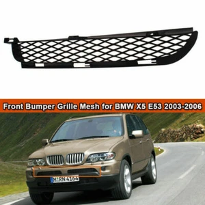 Right Side Front Grilles Upper Bumper Mesh Grill For 2004-2006 05 BMW X5 E53 NEW - Bild 1 von 7