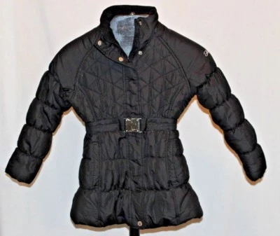 Hawke & Co. Outfitters Abrigo Chaqueta Acolchada Negra con Cinturón para Jóvenes Niñas ¡Envío GRATIS! Foto 1 de 4