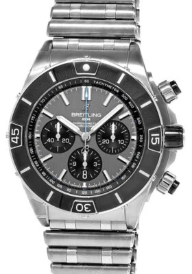 Мужские автоматические часы BREITLING Super Chronomat B01 44 мм SS EB0136251M1E1 - Изображение 1 из 4
