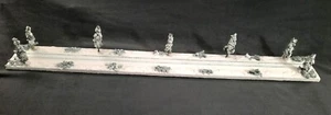 HO SCALE 36" SINGLE TRACK DIORAMA TRAIN DISPLAY -"WINTER SNOW SCENE" - Picture 1 of 9