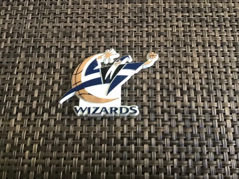 NBA Vintage rubber fridge Washington Wizards  standing board magnet Cover