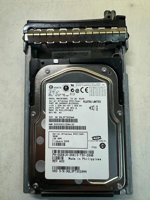 FUJITSU MAX3036RC CA06697-B10300DL 36Gb 15K RPM 16MB CACHE SAS 3.5in HDD - Image 1 of 4