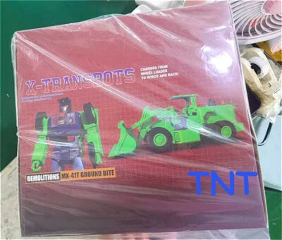 In Stock New X-Transbots MX-41T Ground Bite Scrapper Youth Ver. Action Figure - Image 1 of 4