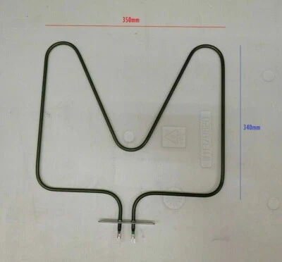 WHIRLPOOL PHILIPS IGNIS HELKAMA BAUKNECHT Resistenza inferiore forno compatibile con 481925928548 Whirlpool Ignis Philips