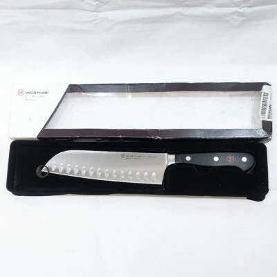 Cuchillo Santoku clásico de borde hueco de 7" Wusthof - Alemania Foto 1 de 2