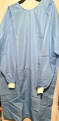 Medical Reusable Clinical Gown Dental Vet Hospital Scrubs Uniform Lab (S-2XL) - Image 1 of 3