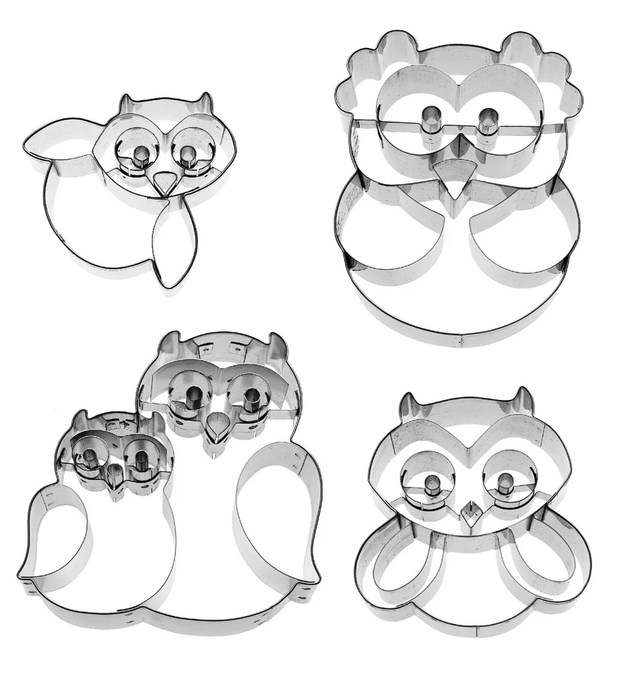 Ausstecher Ausstechform  Keksausstecher Keksausstechform Backform Eule Uhu Kauz  - Bild 1 von 1