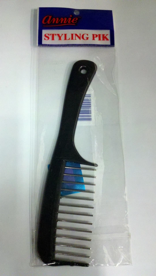 ANNIE STYLING PIK NEGRO CON DIENTES DE METAL #48 Foto 1 de 1