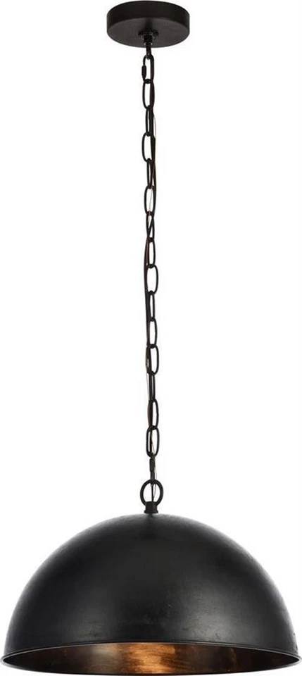 Vintage Black Merce Pendant Light Fixture - Image 1 of 1