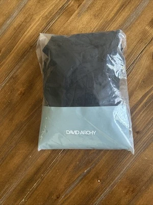 4 Pack David Archy Men's Briefs Light Breathable Bamboo Rayon Underwear Black XL - Image 1 of 4