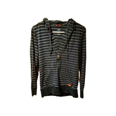 Camisa The North Face Mujer Mediana Rayas Capucha Bolsillo Exterior Naturaleza Foto 1 de 4