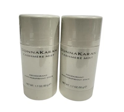 2 Donna Karan Cashmere Mist desodorante barra antitranspirante 1,7 oz/50 g NUEVO SELLADO Foto 1 de 4
