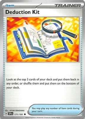 Deduction Kit 171/191 SV08: Surging Sparks Pokemon 010908 - Image 1 of 2