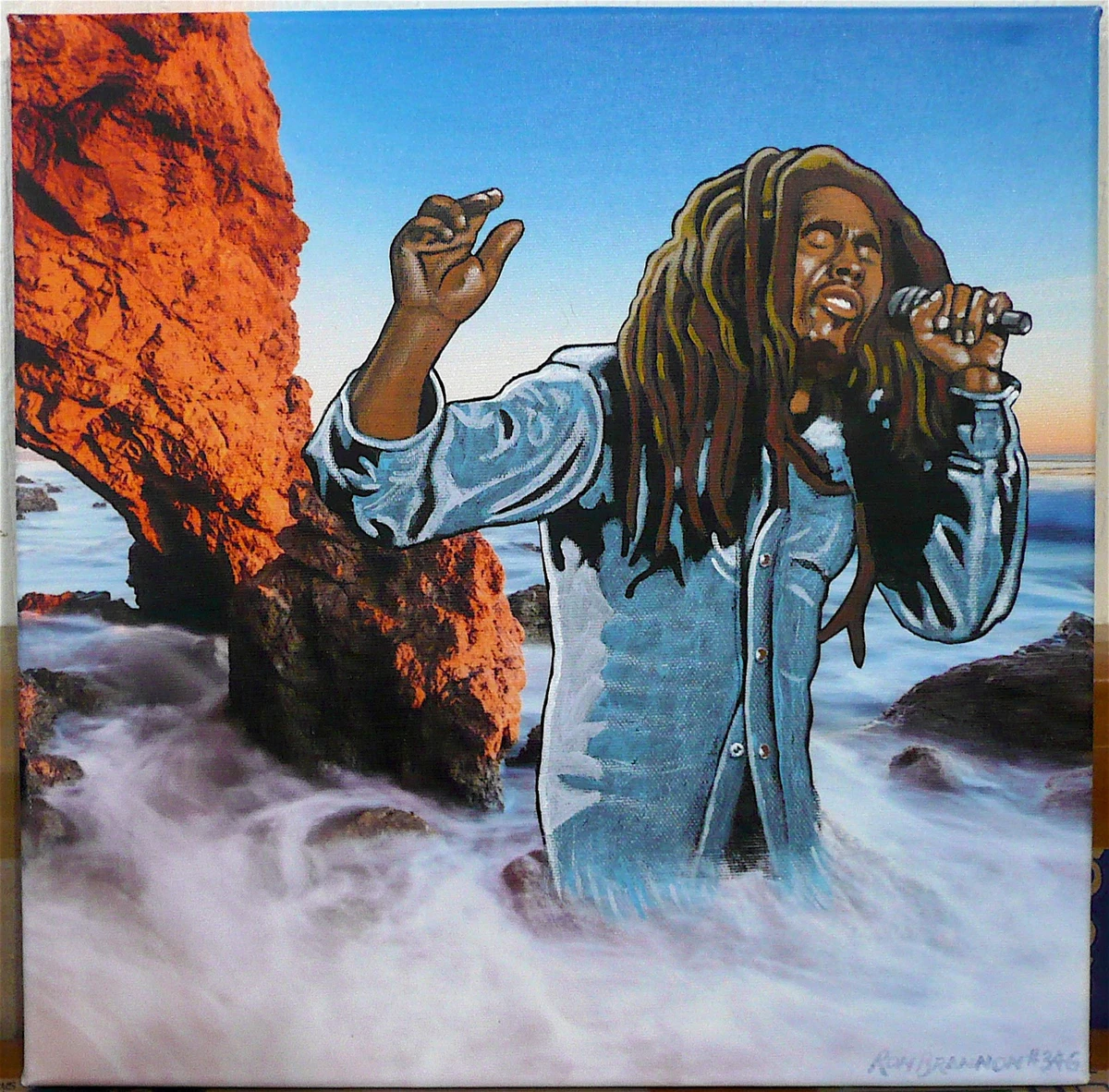 bob marley painting products for sale | eBay