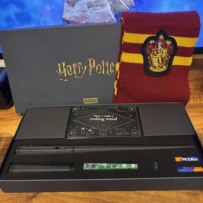 Harry Potter Wizarding World Build A Wand Coding Kit by Kano + Gryffindor Scarf - Image 1 of 4