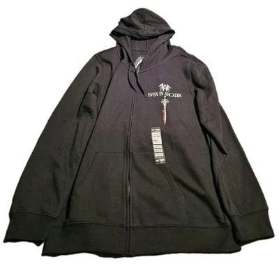Толстовка с капюшоном Sleep Token Even In Arcadia Sword Darker черная на молнии взрослый размер средний  - Изображение 1 из 4