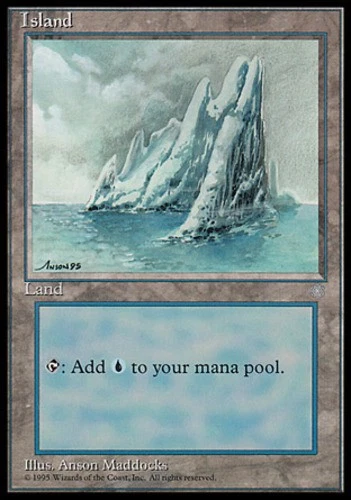 Island (334) - Ice Age #334 MTG Magic The Gathering - Image 1 of 1