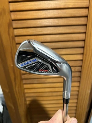 COBRA AEROJET ONE LENGTH 9 IRON DEMO RECOIL GRAPHITE REGULAR SHAFT - Image 1 of 4
