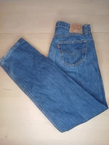 Levi's 501 Denim Jeans Vintage, Blue, Men's W34 L34, Made in UK - Picture 1 of 19