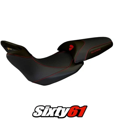 Capa de Assento Ducati Multistrada 1200/1260 2015-2018 2019 2020 Tappezzeria Preta - Imagem 1 de 4