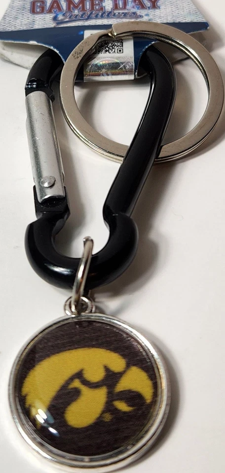 University Of Iowa Hawkeyes Collectible Premium Keychain/Keyring(3.5") Tough  - Image 1 of 2