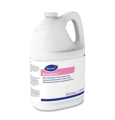 Diversey 1 Gallon Breakdown Odor Eliminator & Cleaner Fresh Scent - Image 1 of 4