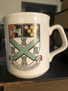Plymouth College Coat Of Arms Coffee Mug 1980s - Picture 1 of 3