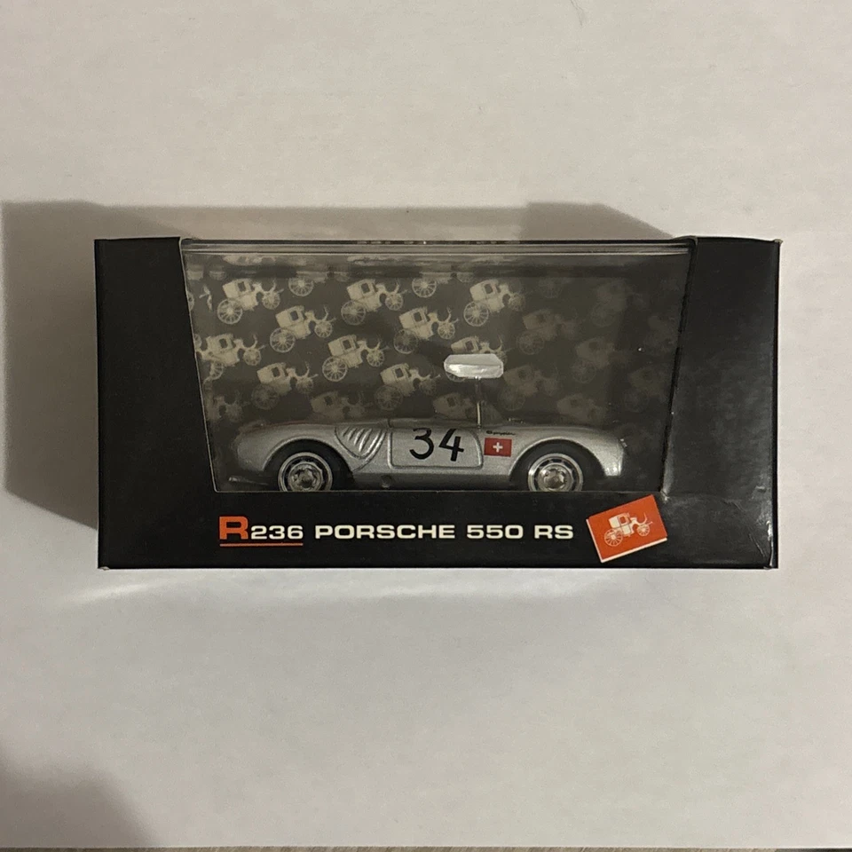 PORSCHE 550 RS 1000 KM NURBURGRING 1956 - BRUMM R236 - Immagine 1 di 2