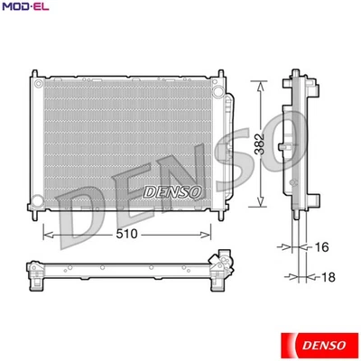 COOLING MODULE DRM23101 FOR RENAULT CLIO/III/EURO/CAMPUS/Sportour/Grandtour 1.5L - Image 1 of 4