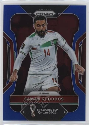 2022 Panini Prizm World Cup Qatar Blue Prizm /299 Saman Ghoddos #124 - Image 1 of 2