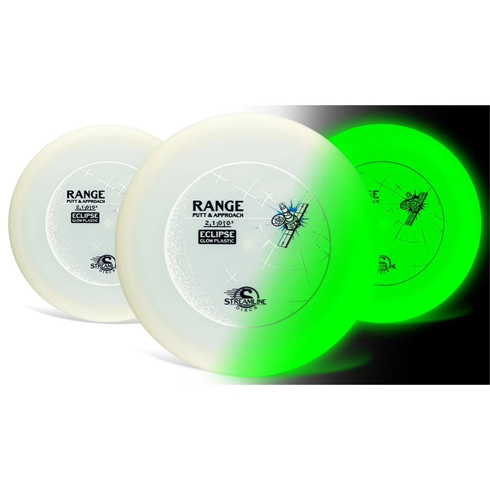 Streamline Disc Golf Eclipse Glow Range Putter 2/1/-0.5/0.5 - Image 1 of 1