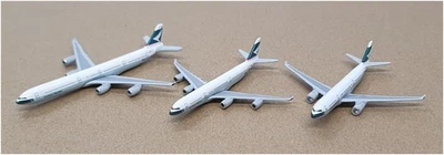 Gemini Jets 1/000 Scale 00016 Airbus A340-600 A340-300 & A330-300 Cathay Pacific - Image 1 of 4